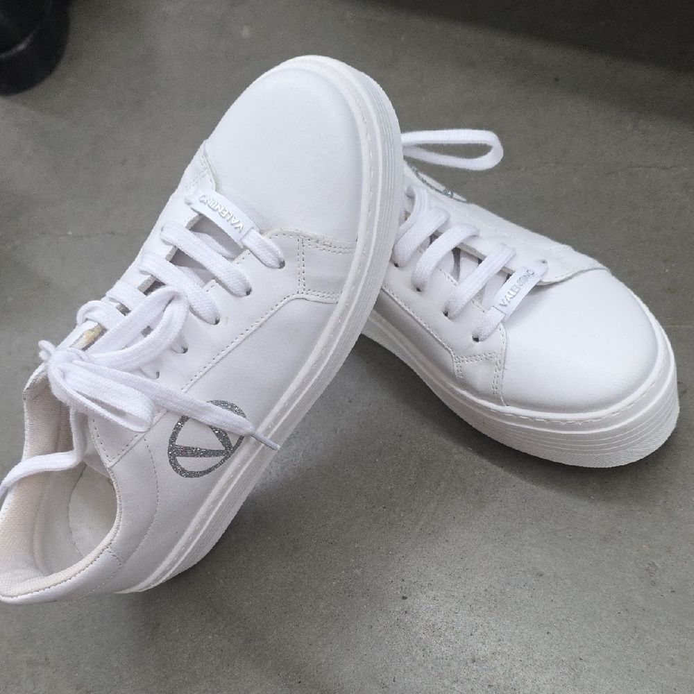 Brand New All White Valentino Sneakers - Picture 9 of 10